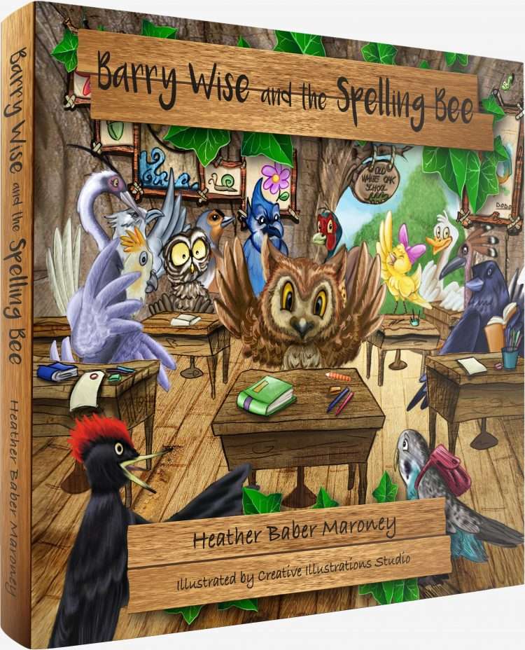 Barry Wise and the Spelling Bee, book cover