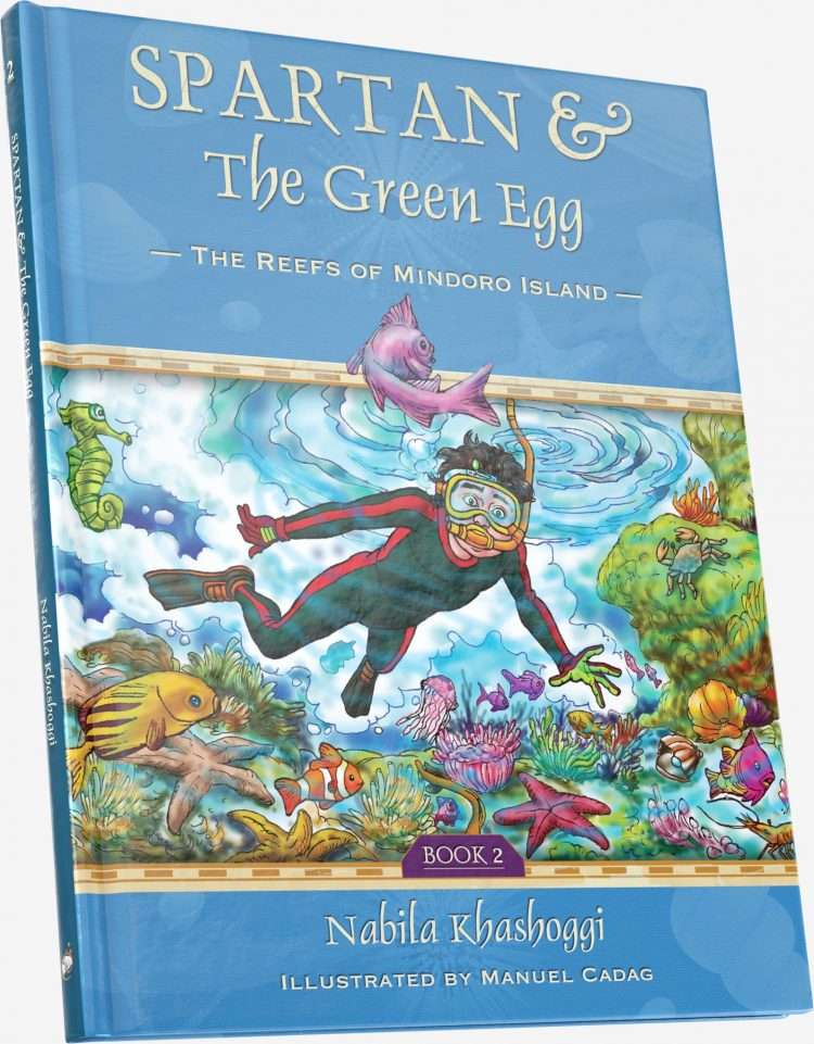 Spartan and the Green Egg: The Reefs of Mindoro Island, Book 2, book cover