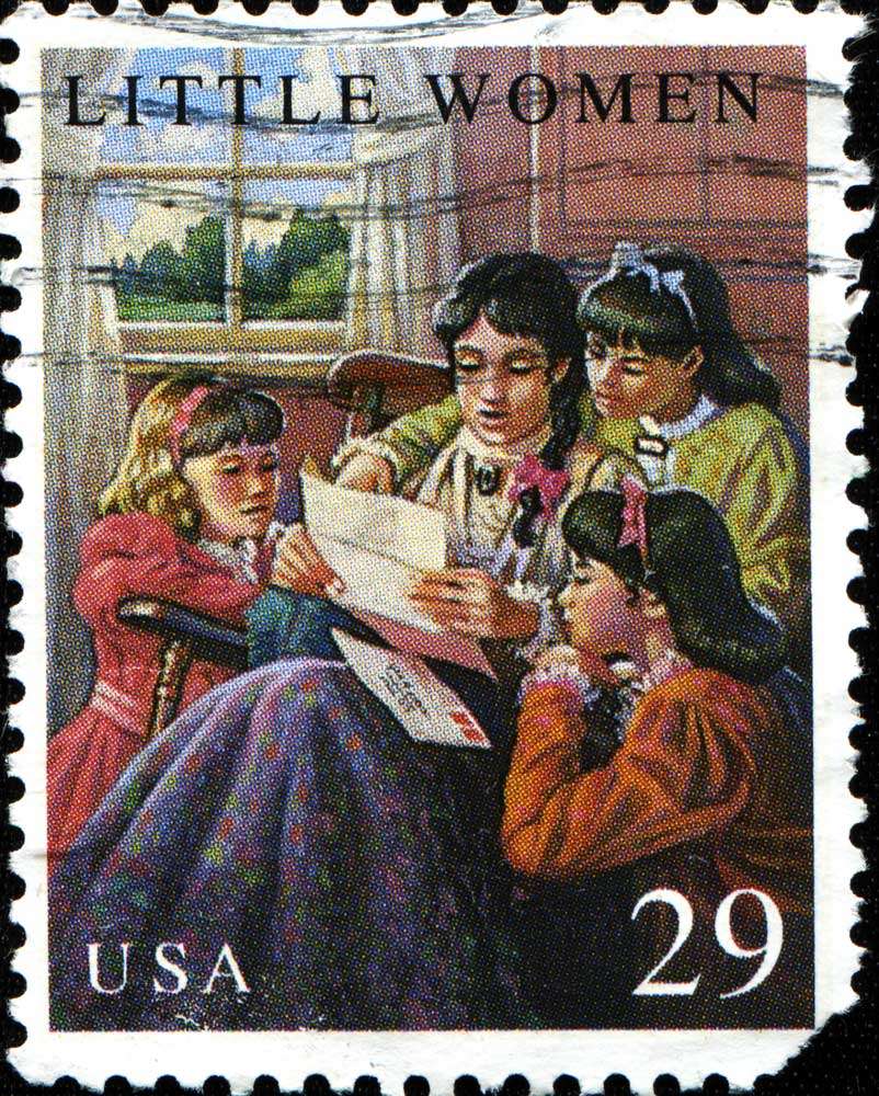 Little Women Stamp