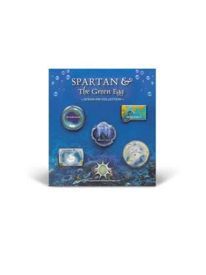 Spartan and the Green Egg Ocean Pin Collection