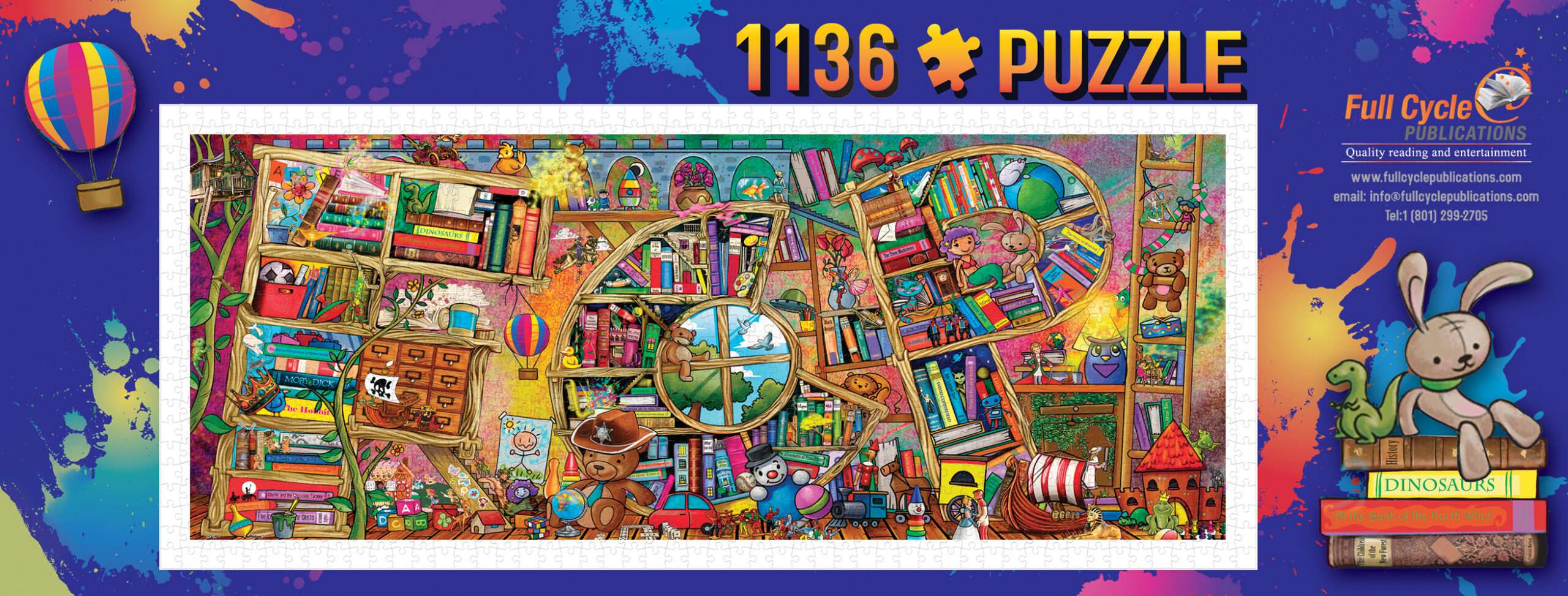 The Bookshelf Puzzle Full Cycle Publications